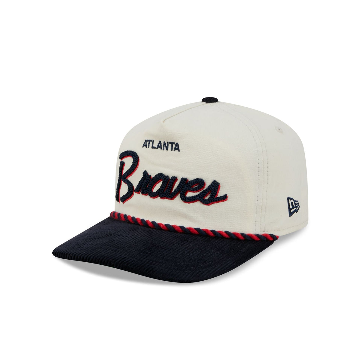 Atlanta Braves Retro Pack Script Rope 19TWENTY Snapback Hat