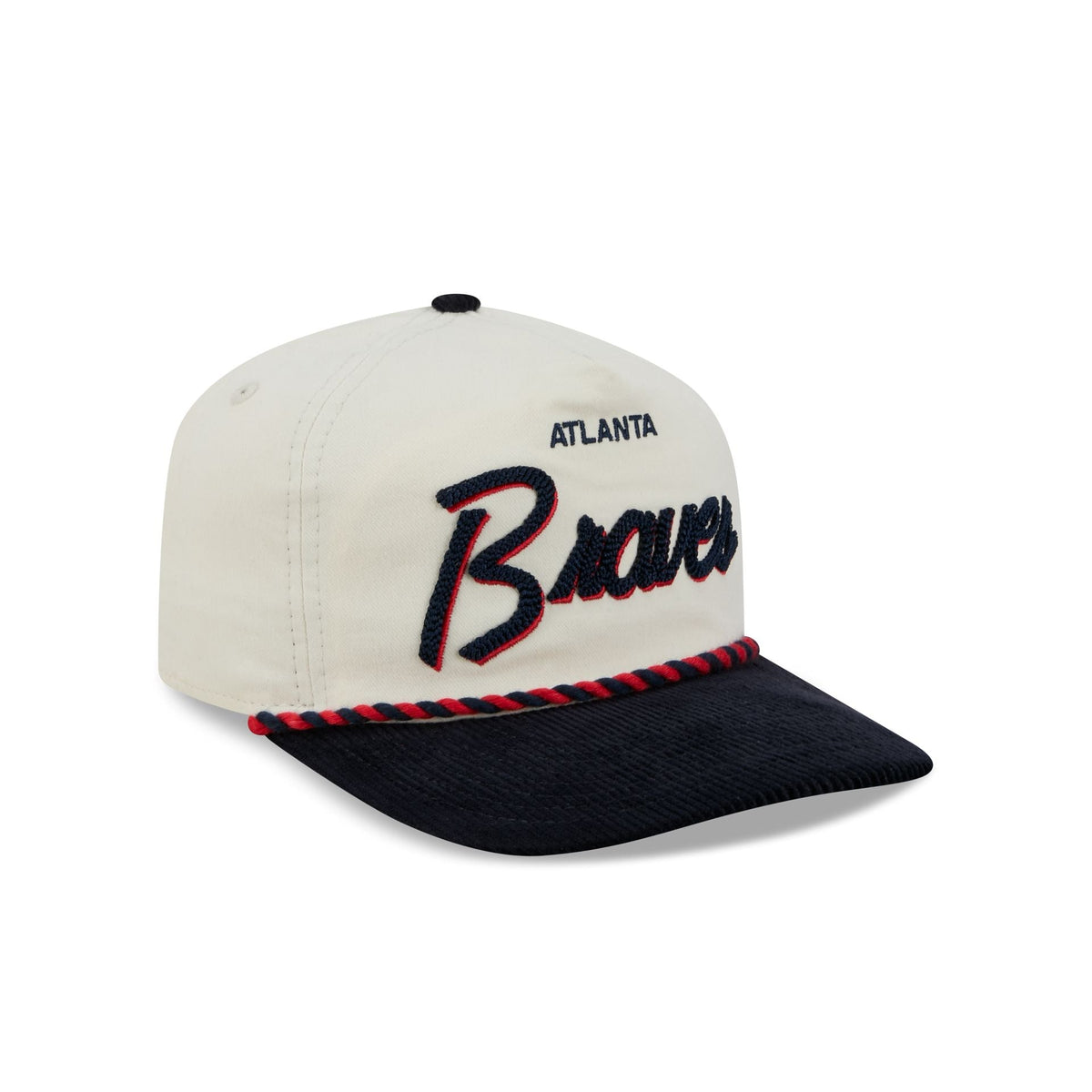 Atlanta Braves Retro Pack Script Rope 19TWENTY Snapback Hat