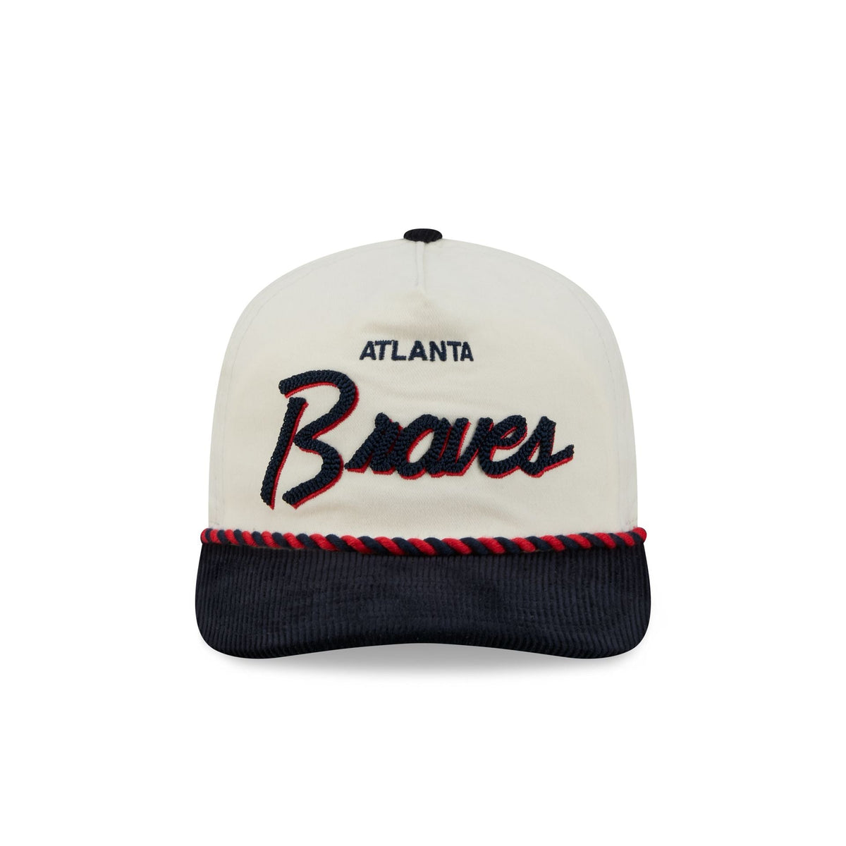 Atlanta Braves Retro Pack Script Rope 19TWENTY Snapback Hat