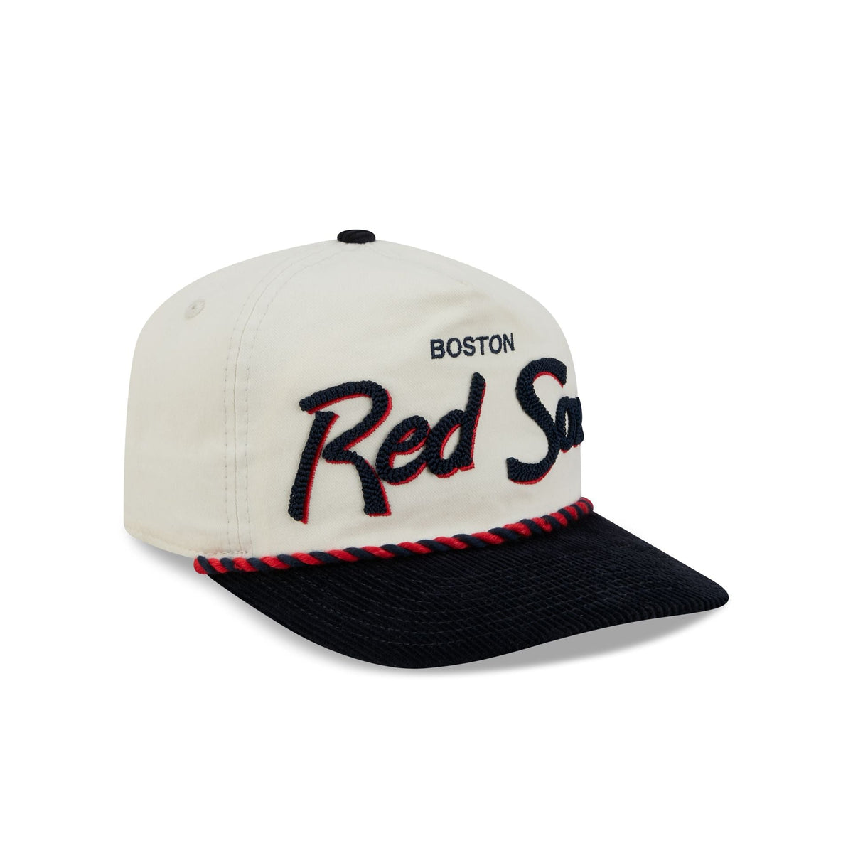 Boston Red Sox Retro Pack Script Rope 19TWENTY Snapback Hat