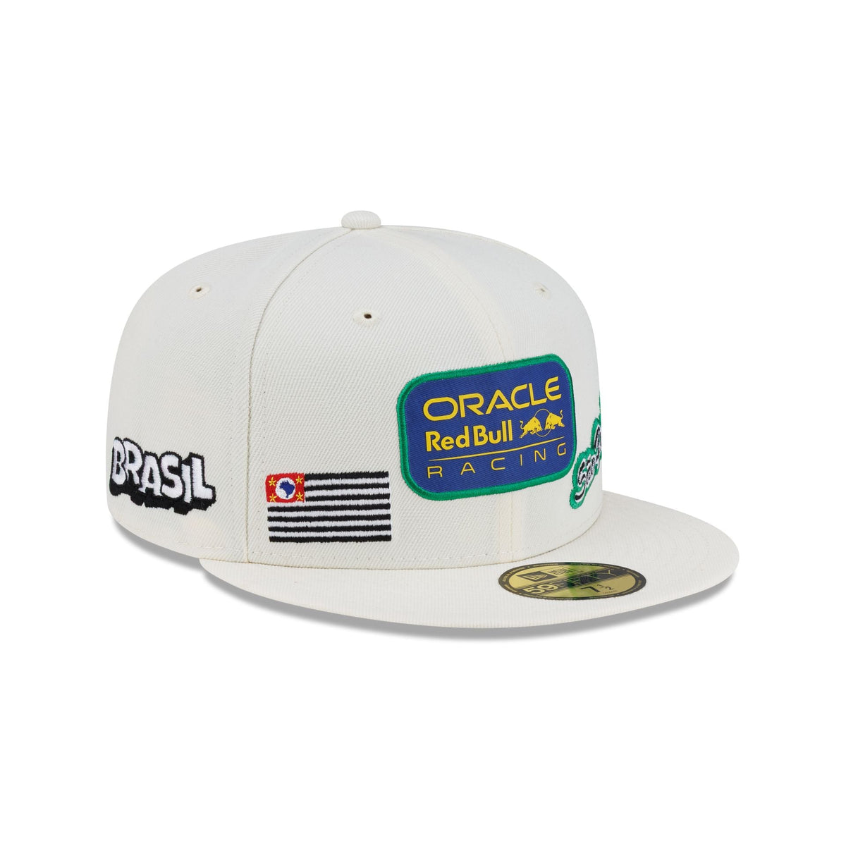 2026 Brazil Race Special Oracle Red Bull Racing Chrome White 59FIFTY Fitted Hat