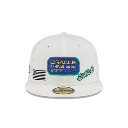 2026 Brazil Race Special Oracle Red Bull Racing Chrome White 59FIFTY Fitted Hat