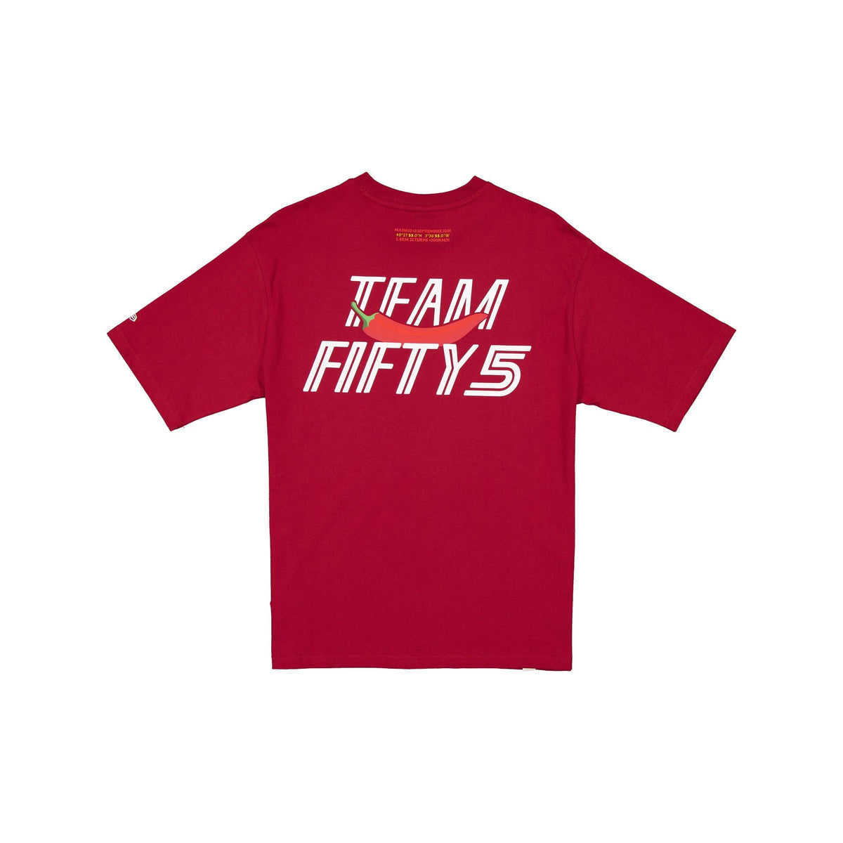 2026 Spain Race Special Team Fifty 5 Carlos Sainz Red T-Shirt