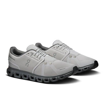 On Running Men's Cloud 6 Shoes - Wolf / Rock