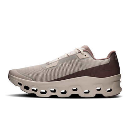 On Running Women's Cloudmonster Void Shoes - Fog / Pearl