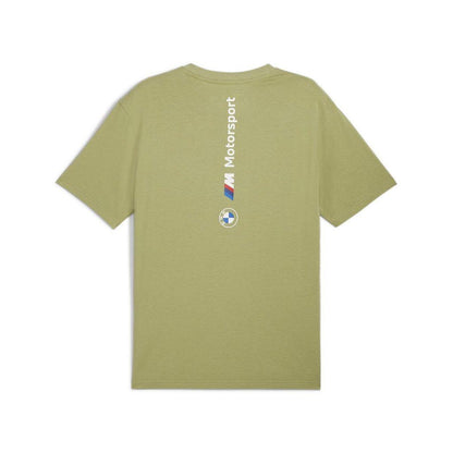 Puma Men's BMW Motorsport Tee Shirt - Olive Green