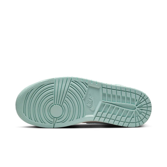 Nike Women's Air Jordan 1 Mid Shoes - Sail / Light Dew / Muslin