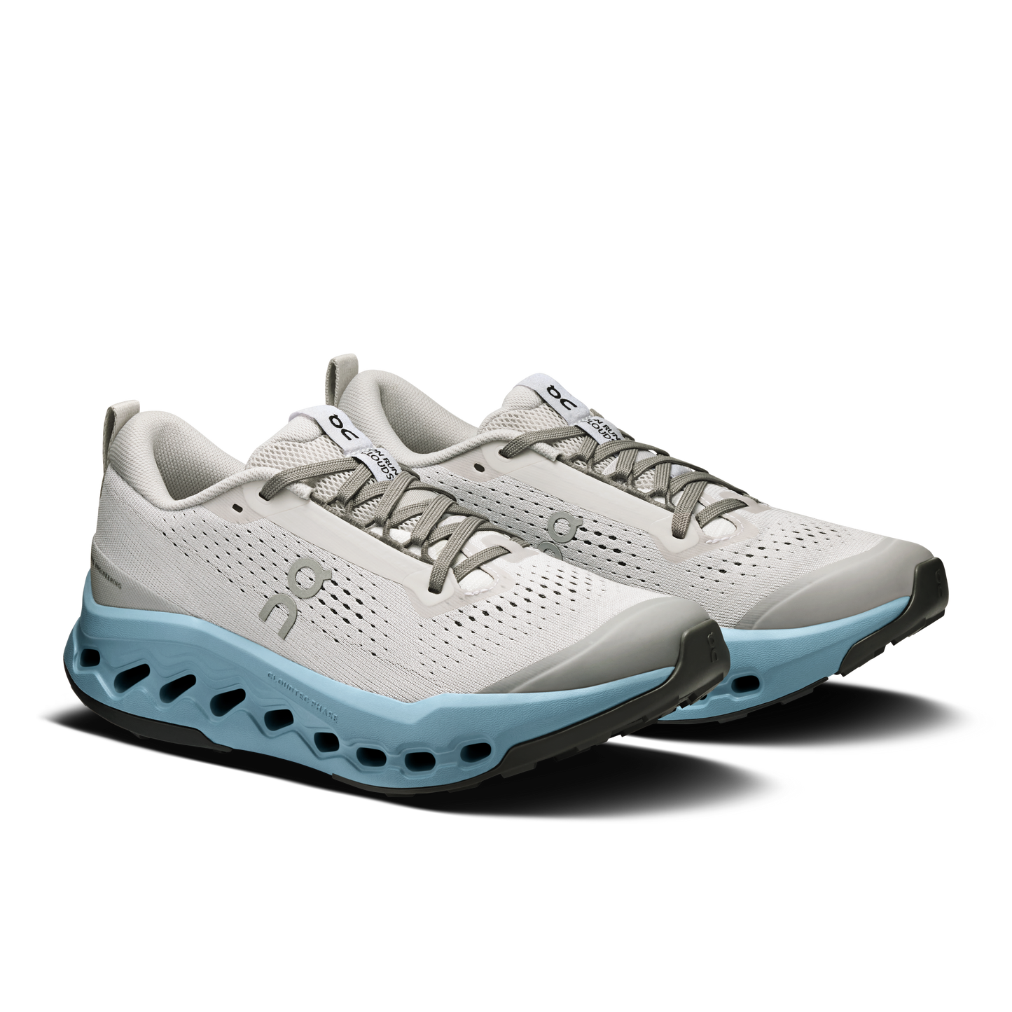 On Running Women's Cloudsurfer Trail 2 Shoes - Glacier / Dust