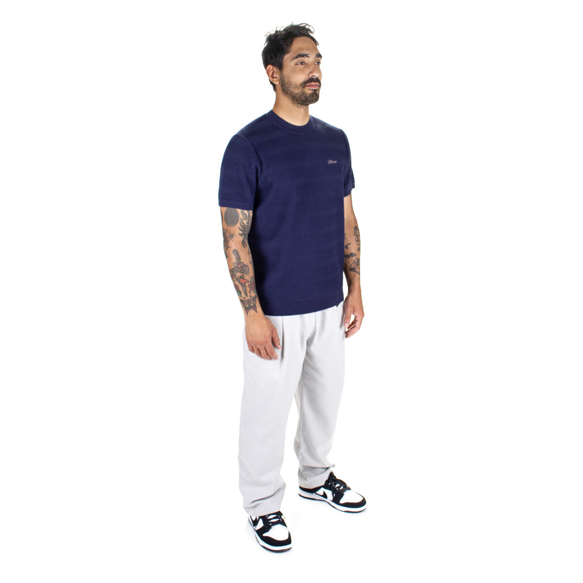 Wave Knit S/S Shirt