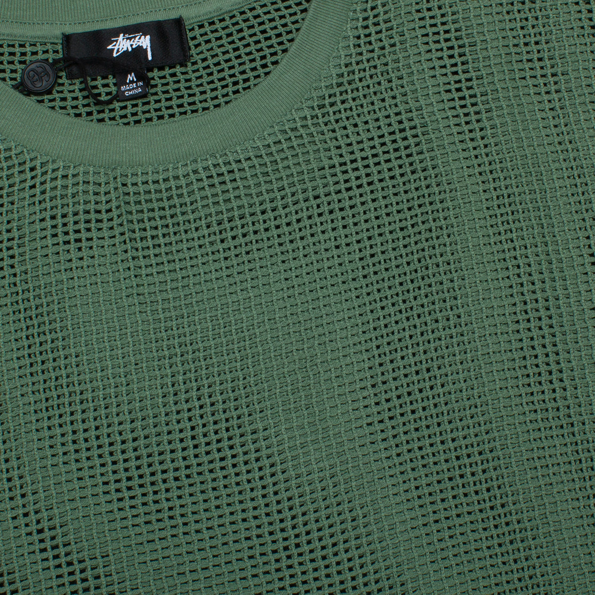 Cotton Mesh S/S Crew
