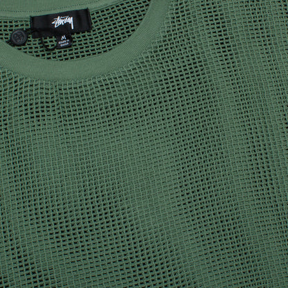 Cotton Mesh S/S Crew