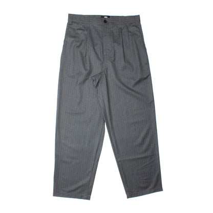 Striped Volume Pleated Trouser