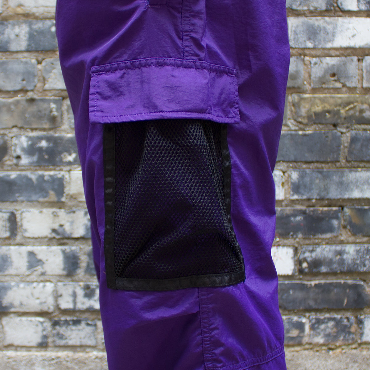 Mesh Cargo Pants