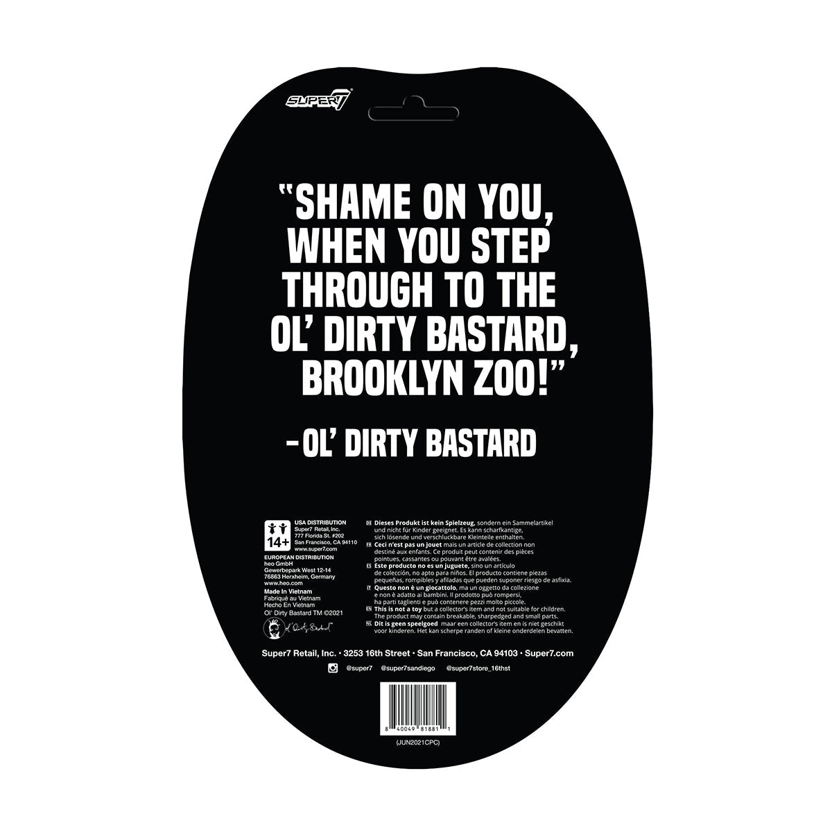 ODB ReAction Figure - Brooklyn Zoo