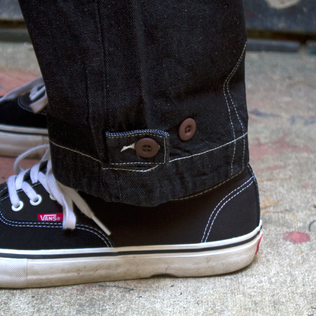 Stitch Denim Pants