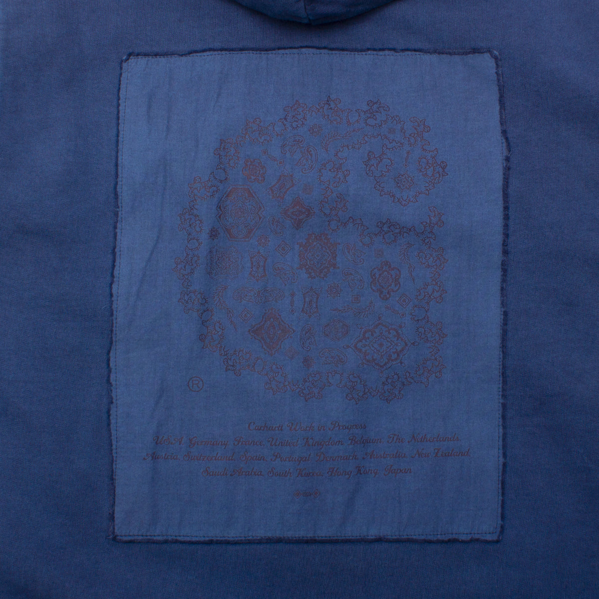 Hooded Verse Patch Sweatshirt