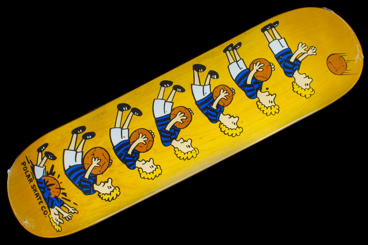 Basketball Yellow Deck 8.25"