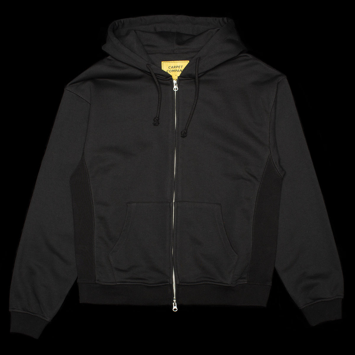 Fake Zip-Up Hoodie