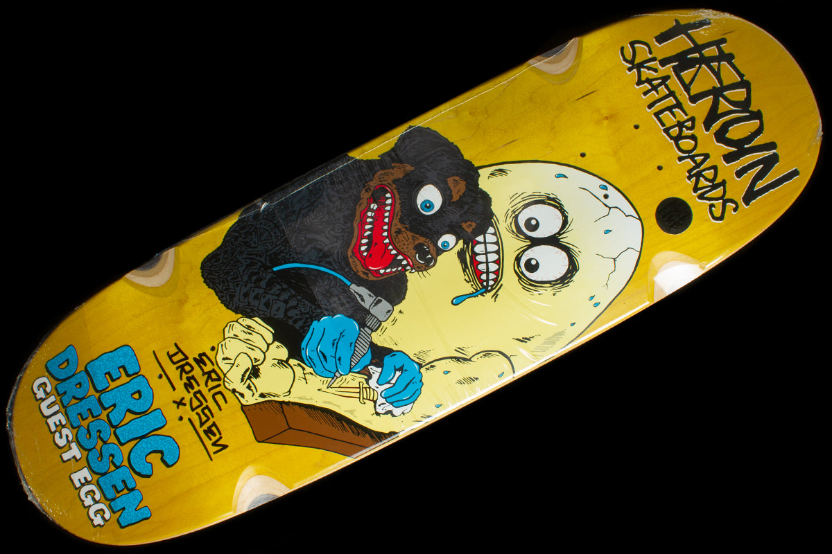 Eric Dressen - Signed Guest Egg Yellow Deck 9.75"
