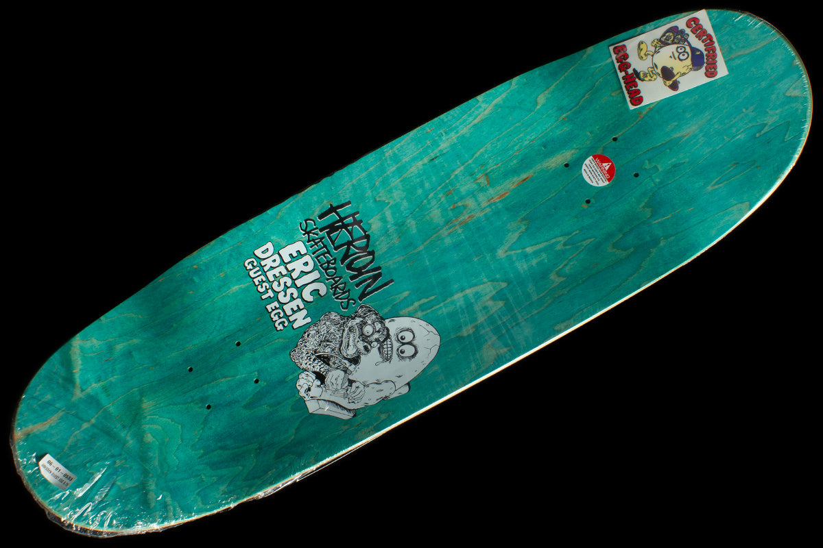 Eric Dressen - Signed Guest Egg Yellow Deck 9.75"