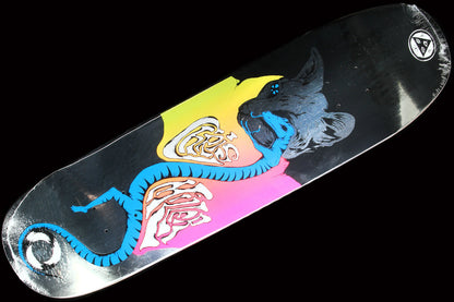 Miller Left Eye on Catblood 2.0 Black/Silver Foil Deck - 8.75