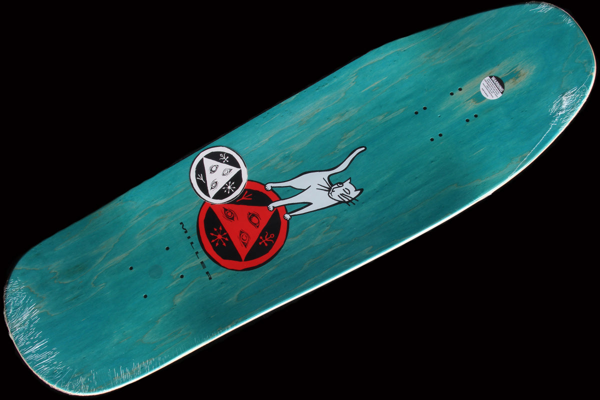 Miller Lizard on Gaia Teal Stain Deck - 9.75