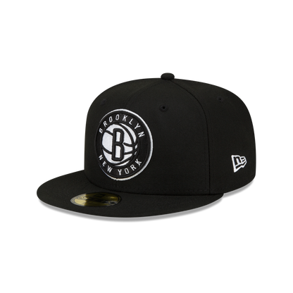 Brooklyn Nets Team Color 59FIFTY Fitted Hat