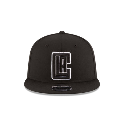 Los Angeles Clippers Basic Black 9FIFTY Snapback Hat