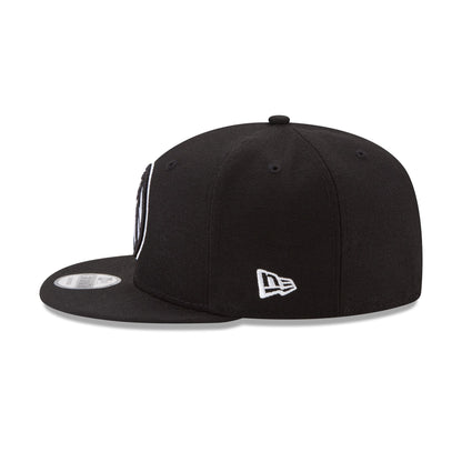 Minnesota Timberwolves Basic Black & White 9FIFTY Snapback Hat