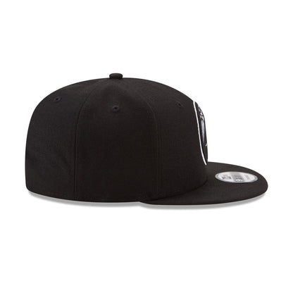 Minnesota Timberwolves Basic Black & White 9FIFTY Snapback Hat