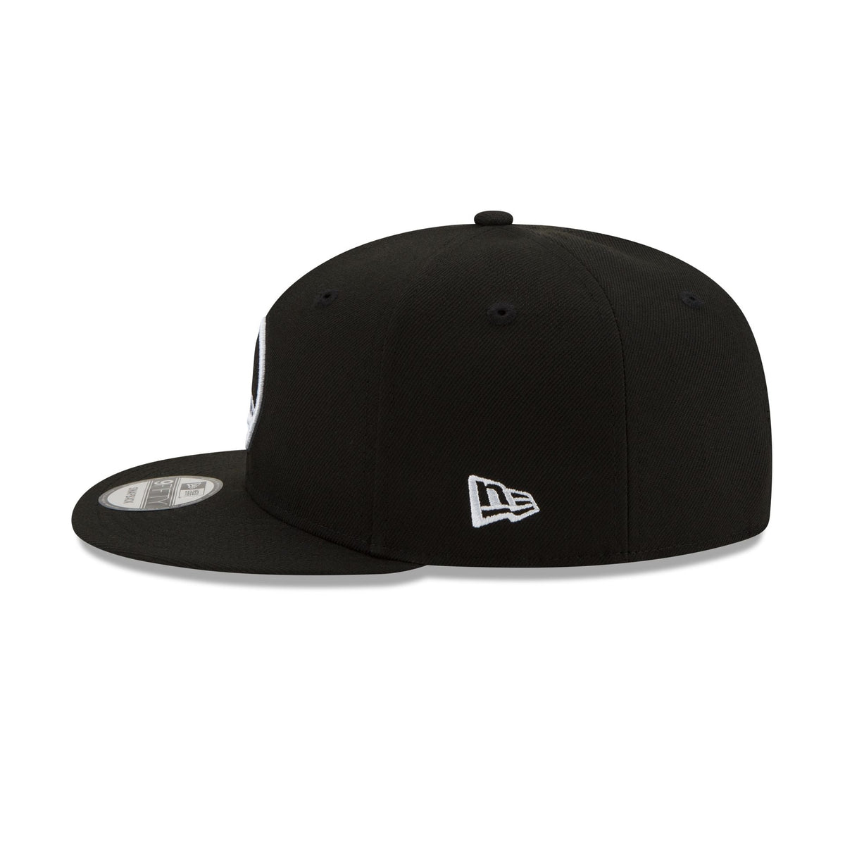 Golden State Warriors Basic Black & White 9FIFTY Snapback Hat