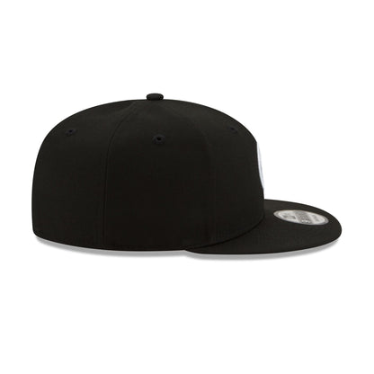 Golden State Warriors Basic Black & White 9FIFTY Snapback Hat