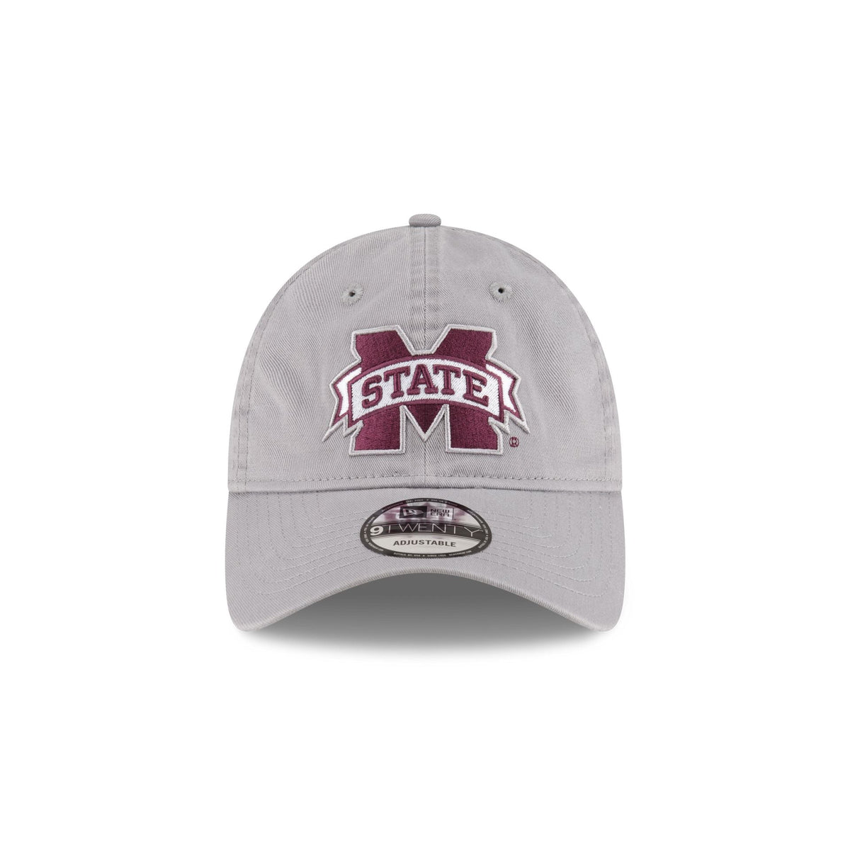 Mississippi State Bulldogs Gray 9TWENTY Adjustable Hat