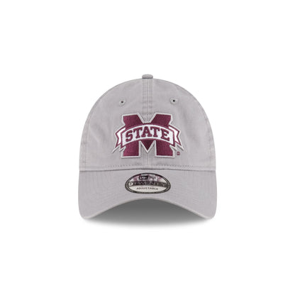 Mississippi State Bulldogs Gray 9TWENTY Adjustable Hat