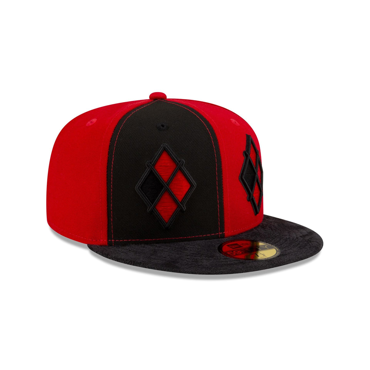 Harley Quinn Split 59FIFTY Fitted Hat
