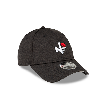 New Era Golf Black 9FORTY Stretch-Snap Hat