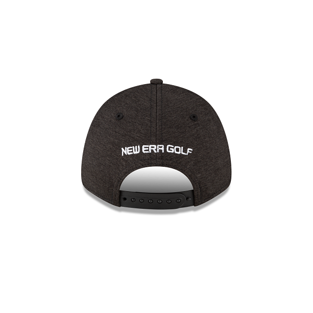 New Era Golf Black 9FORTY Stretch-Snap Hat
