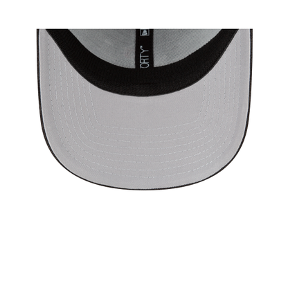 New Era Golf Black 9FORTY Stretch-Snap Hat