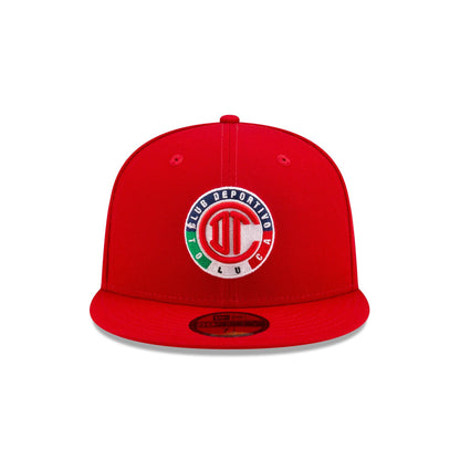 Deportivo Toluca FC Red 59FIFTY Fitted Hat