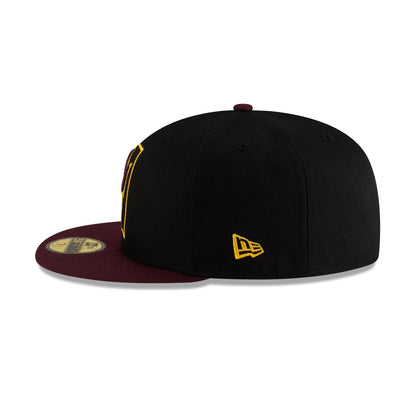 Arizona State Sun Devils Black Maroon 59FIFTY Fitted