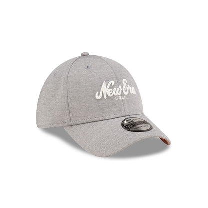 New Era Golf Script Gray 39THIRTY Stretch Fit Hat