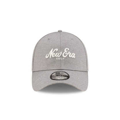 New Era Golf Script Gray 39THIRTY Stretch Fit Hat