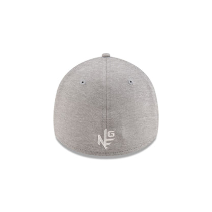 New Era Golf Script Gray 39THIRTY Stretch Fit Hat