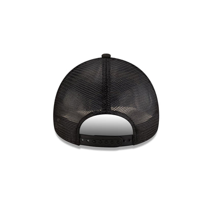 AC Milan Black 9FORTY A-Frame Trucker Hat