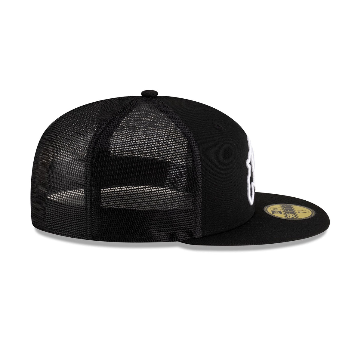 Colorado Buffaloes Black & White 59FIFTY Fitted Trucker Hat