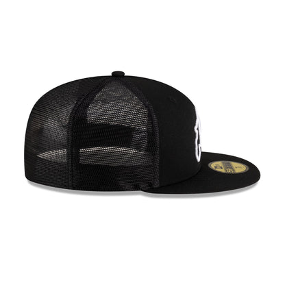 Colorado Buffaloes Black & White 59FIFTY Fitted Trucker Hat