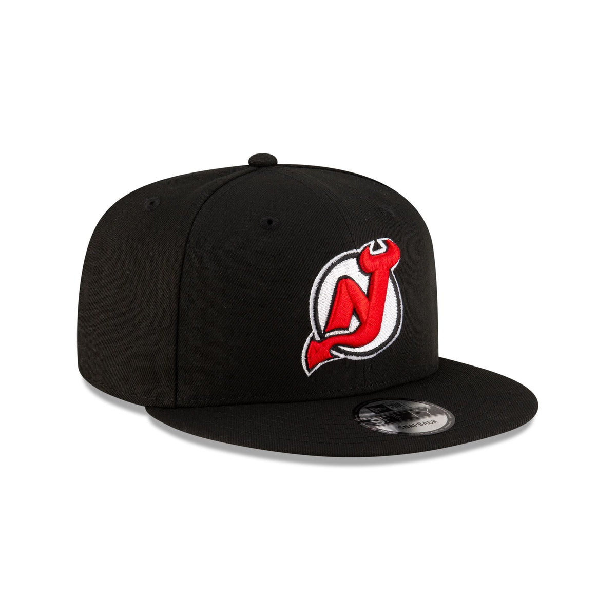 New Jersey Devils Black 9FIFTY Snapback Hat