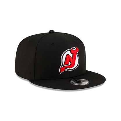New Jersey Devils Black 9FIFTY Snapback Hat