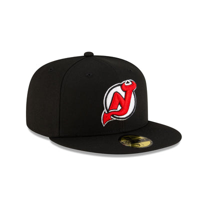 New Jersey Devils Black 59FIFTY Fitted Hat