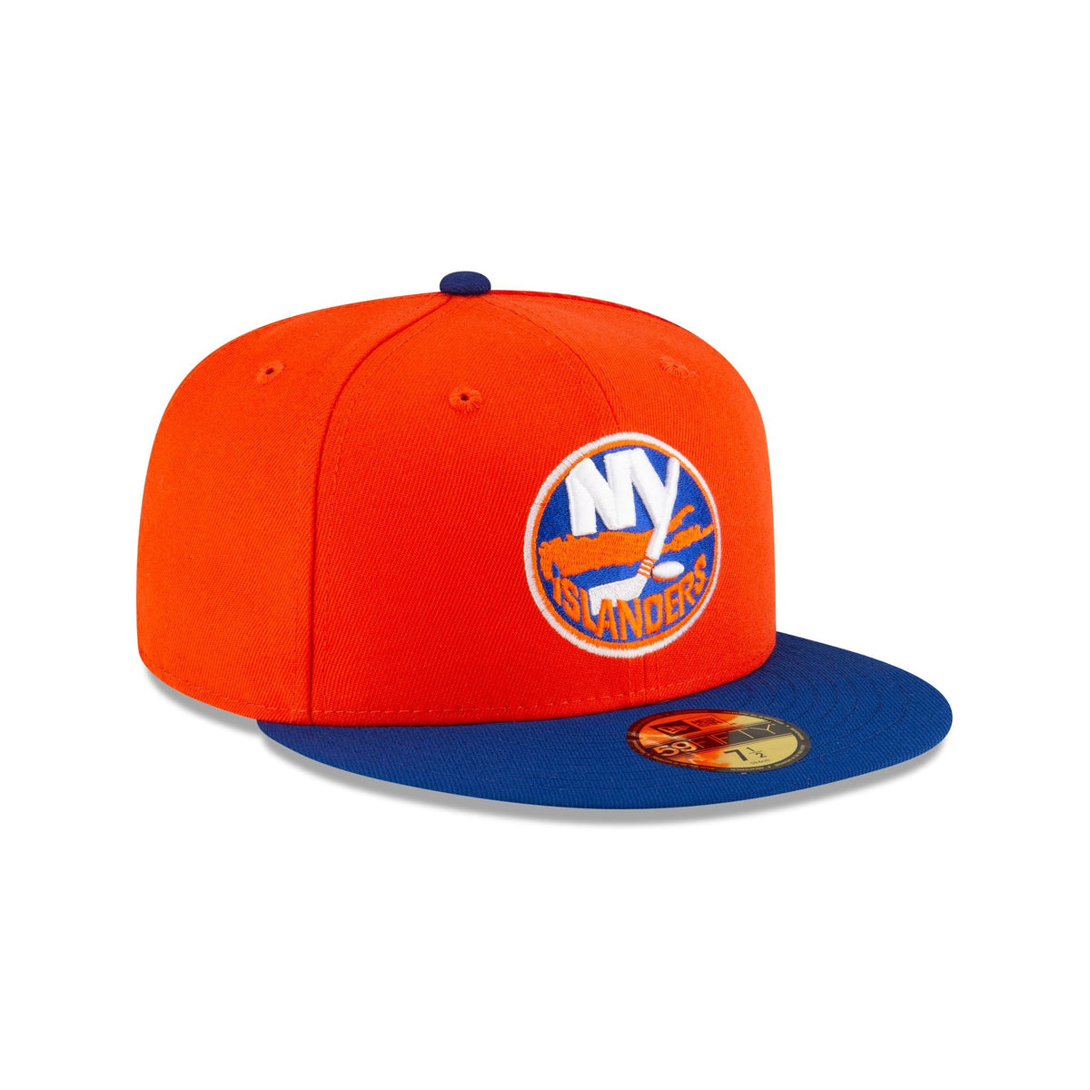 New York Islanders Orange 59FIFTY Fitted Hat